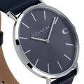 Coach Charles Grey Dial Black Leather Strap Watch for Men - 14602150
