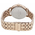 Coach Delancey White Dial Rose Gold Tone Stainless Steel Watch For Women - 14502811
