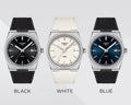 Tissot PRX 40 White Dial White Rubber Strap Watch For Men - T137.410.17.011.00