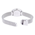 Calvin Klein Incentive Black Dial Silver Mesh Bracelet Watch for Women - K3P23121