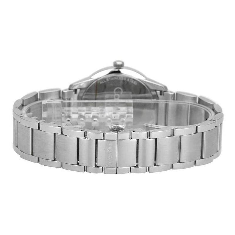 Calvin Klein City Black Dial Silver Steel Strap Watch for Men - K7Q21141