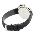 Calvin Klein Chic Black Dial Black Leather Strap Watch for Women - K7N23CB1