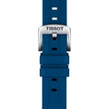 Tissot T Sport PRC 200 Chronograph Blue Rubber Strap Watch For Men - T114.417.17.047.00