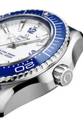 Omega Planet Ocean 6000M Co Axial Master Chronometer 45.5mm White Dial Black Rubber Strap Watch for Men - 21532462104001