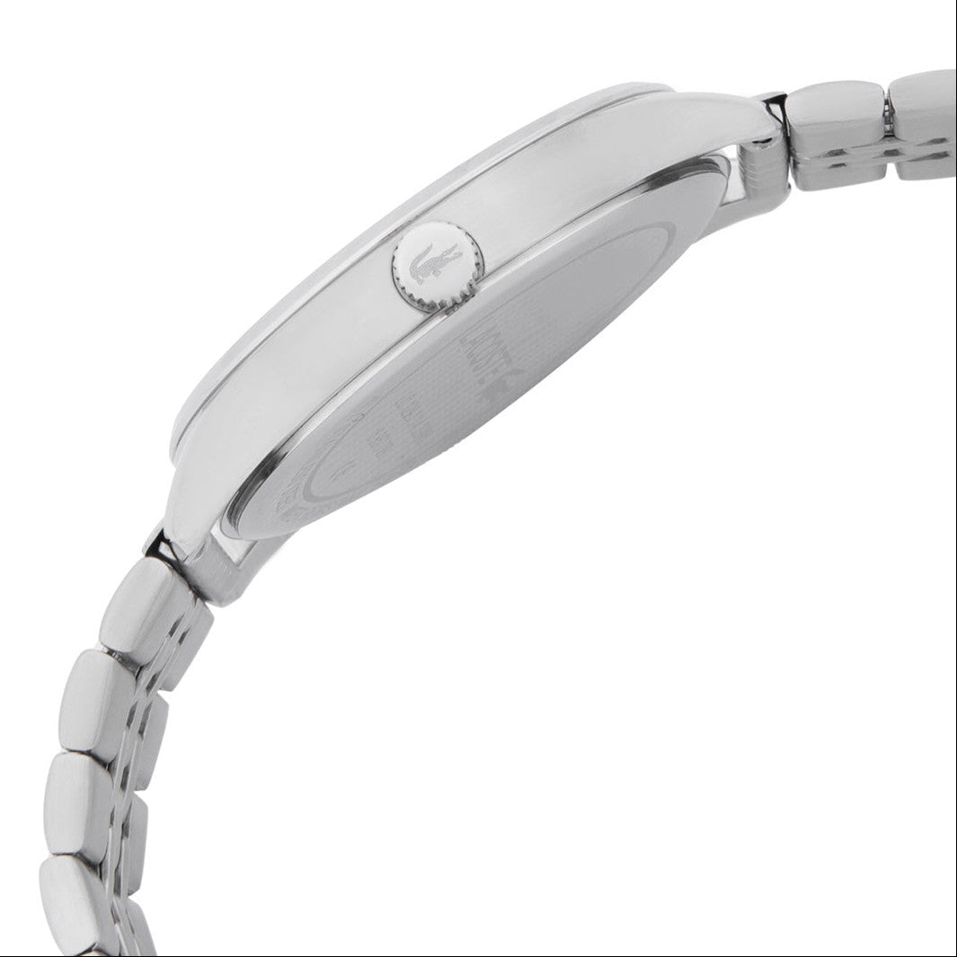 Lacoste Vienna Blue Dial Silver Steel Strap Watch for Men - 2011049