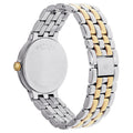 Movado Veturi Quartz Black Dial Two Tone Steel Strap Watch for Men - 0606932