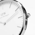 Daniel Wellington Classic Roselyn White Dial Red NATO Strap Watch For Women - DW00100272