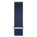 Daniel Wellington Classic Bayswater White Dial Blue NATO Strap Watch For Women - DW00100280