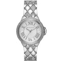 Michael Kors Camille Pave Crystals Silver Dial Silver Steel Strap Watch for Women - MK4804