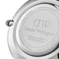 Daniel Wellington Classic Petite St Mawes White Dial Brown Leather Strap Watch For Women - DW00100187