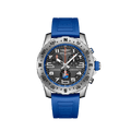 Breitling Endurance Pro Ironman World Championship Grey Dial Blue Rubber Strap Watch for Men - E823103A1M1S1