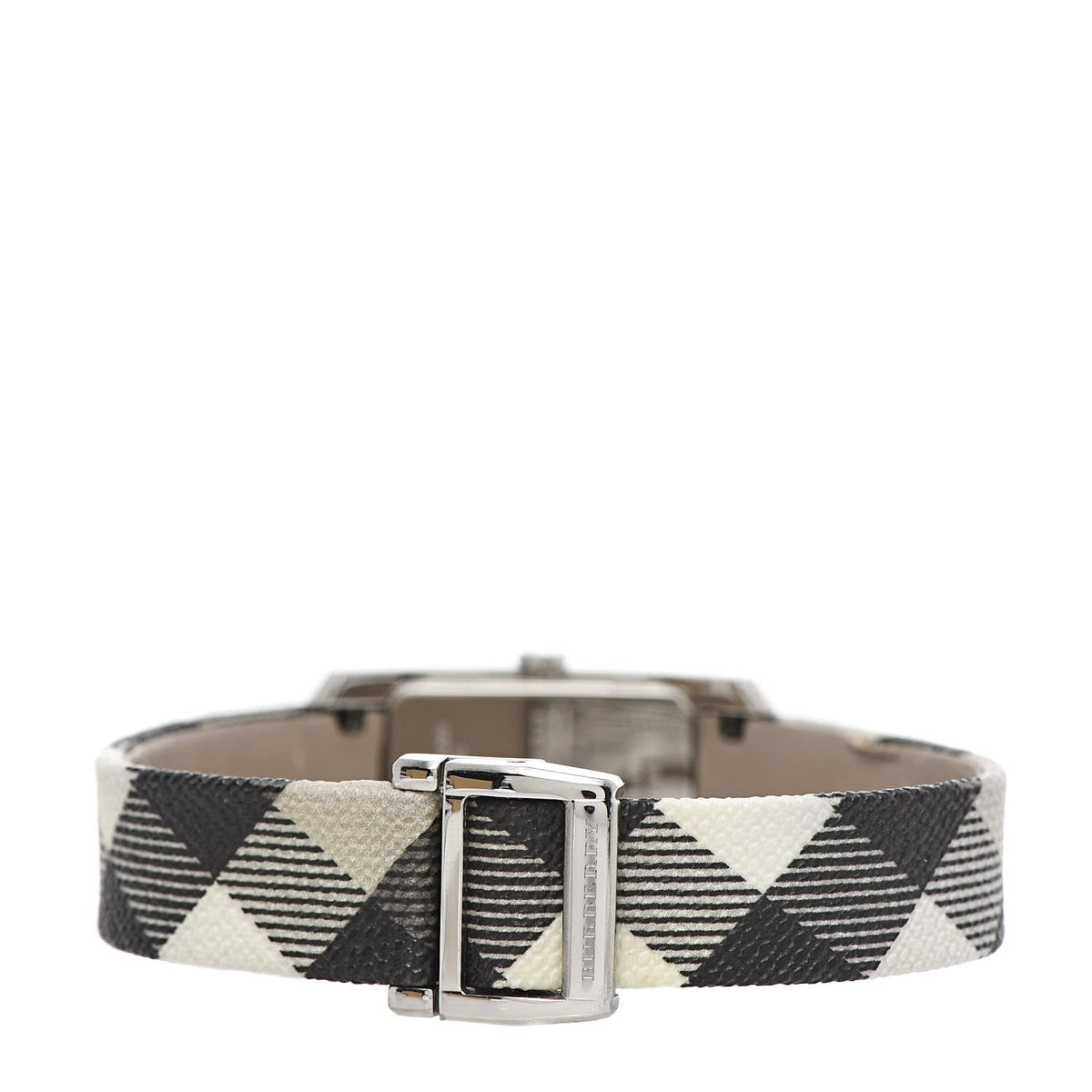 Burberry The Pioneer Black Dial Leather Strap Watch for Women - BU9505