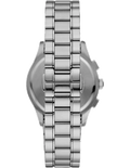 Emporio Armani Paolo Chronograph Black Dial Silver Steel Strap Watch For Men - AR11602