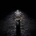 Tag Heuer Carrera Chronograph Black Dial Black Leather Strap Watch for Men - CBN2A5A.FC6481