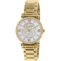 Michael Kors Catlin Mother of Pearl Dial Gold Steel Strap Watch for Women - MK3332