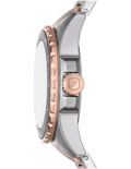 Fossil Blue Dive Three Hand Gray Dial Two Tone Steel Strap Watch For Women - ES5348