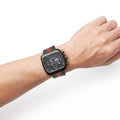 Gucci Coupe Chronograph Quartz Black Two Tone NATO Strap Watch For Men - YA131202