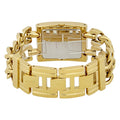 Guess MOD Heavy Metal Diamonds Gold Dial Gold Steel Strap Watch for Women - W0072L1
