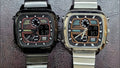 Fossil Retro Analog-Digital Black Dial Black Steel Strap Watch for Men - FS5891