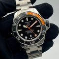 Tag Heuer Aquaracer Professional 1000 Superdiver Automatic Black Dial Silver Steel Strap Watch for Men - WBP5A8A.BF0619