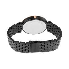 Michael Kors Darci Black Dial Black Steel Strap Watch for Women - MK3407