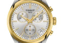 Tissot PR 100 Chronograph Silver Dial Two Tone Steel Strap Watch for Men - T150.417.22.031.00