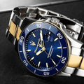 Maserati Competizione Diver Blue Dial Two Tone Steel Strap Watch for Men - R8873600010