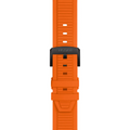 Tissot T Race Chronograph Black Dial Orange Rubber Strap Watch for Men - T141.417.37.051.02