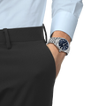 Tissot Ballade Powermatic 80 COSC Blue Dial Silver Steel Strap Watch for Men - T156.408.11.043.00