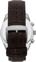 Maserati Attraction Limited Edition Chronograph Blue Dial Brown Leather Strap Watch for Men - R8851151003