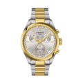 Tissot PR 100 Chronograph Silver Dial Two Tone Steel Strap Watch for Men - T150.417.22.031.00