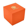 Tory Burch Collins Quartz White Dial Brown Leather Strap Watch for Women - TBW1304