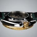 Seiko 5 Sports Forest Green Sunrise Limited Edition Green Dial Silver Steel Strap Watch for Men - SSK050K1