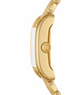 Tory Burch Eleanor White Dial Gold Steel Strap Watch for Women - TBW1060