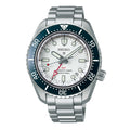 Seiko Prospex 1968 Heritage Diver's GMT 60th Anniversary White Dial Silver Steel Strap Watch for Men - SPB519J1