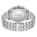 Hugo Boss Skytraveller Chronograph Blue Dial Silver Steel Strap Watch for Men - 1514216