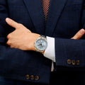 Tissot PR 100 Chronograph Light Blue Dial Silver Steel Strap Watch for Men - T150.417.11.351.00