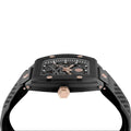 Philipp Plein The $Keleton Black Dial Black Silicone Strap Watch for Men - PWVBA0523
