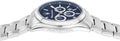 Maserati Attrazione Chronograph Blue Dial Silver Steel Strap Watch for Men - R8853151005