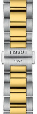 Tissot PR 100 Chronograph Silver Dial Two Tone Steel Strap Watch for Men - T150.417.22.031.00