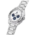 Maserati Velocità Chronograph White Dial Silver Steel Strap Watch for Men - R8873652007