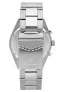Maserati Competizione Chronograph Green Dial Silver Steel Strap Watch for Men - R8853100044