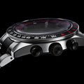 Seiko Prospex Speedtimer Solar Chronograph Datsun 240Z Collaboration Limited Edition Black Dial Two Tone Steel Strap Watch for Men - SSC957