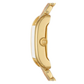 Tory Burch Eleanor White Dial Tri Tone Steel Strap Watch for Women - TBW1078