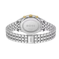 Hugo Boss Avery Chronograph Green Dial Silver Steel Strap Watch for Men - 1514159