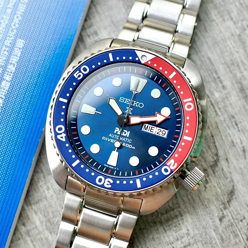 Seiko Prospex Sea Padi Blue Dial Silver Steel Strap Watch for Men - SRPE99K1