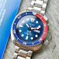 Seiko Prospex Sea Padi Blue Dial Silver Steel Strap Watch for Men - SRPE99K1