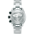 Seiko Prospex Speedtimer Solar Chronograph Datsun 240Z Collaboration Limited Edition Black Dial Two Tone Steel Strap Watch for Men - SSC957