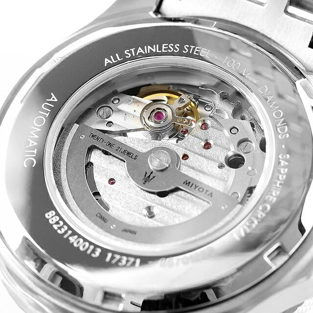 Maserati SFIDA Special Edition Automatic Blue Dial Silver Steel Strap Watch for Men - R8823140013