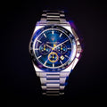 Maserati Velocità Chronograph Blue Dial Silver Steel Strap Watch for Men - R8873652001